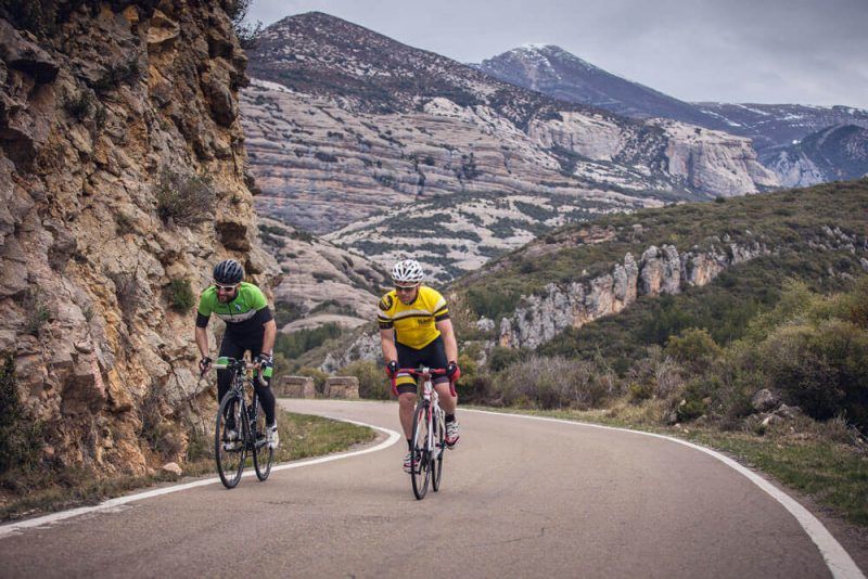 Wielrennen Sierra de Guara