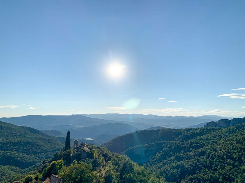 Vistas e iglesia Pano - Chill-Outdoor Pirineos