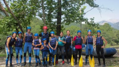 El equipo de Chill-Outdoor en Perrarúa, contacto personal para viajar por los Pirineos